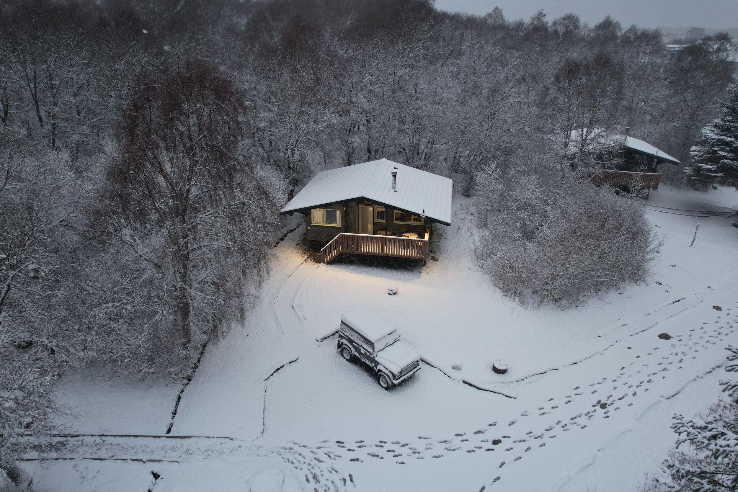 リリパットレーン Winter At Mot Hall, keswick Lilliput Lane